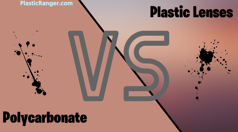 ¿Las lentes de plástico son más claras que el policarbonato?