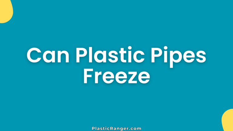 Can Plastic Pipes Freeze