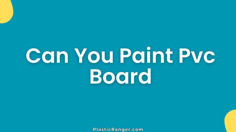 Can You Paint Pvc Board