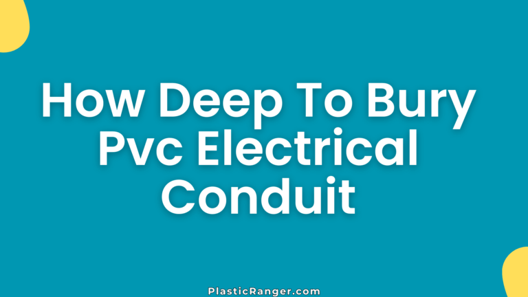 How Deep To Bury Pvc Electrical Conduit