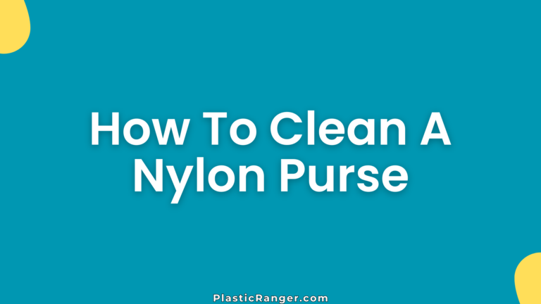 How To Clean A Nylon Purse
