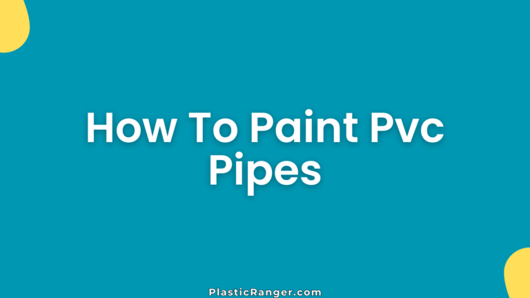 How To Paint Pvc Pipes
