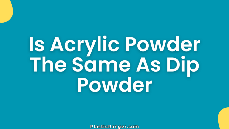 Is Acrylic Powder The Same As Dip Powder