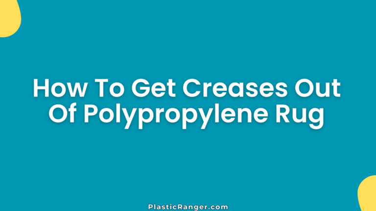 How To Get Creases Out Of Polypropylene Rug