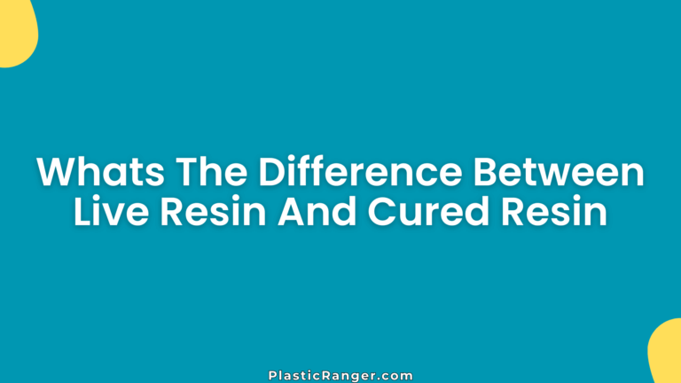 Whats The Difference Between Live Resin And Cured Resin