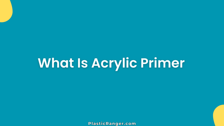 What Is Acrylic Primer