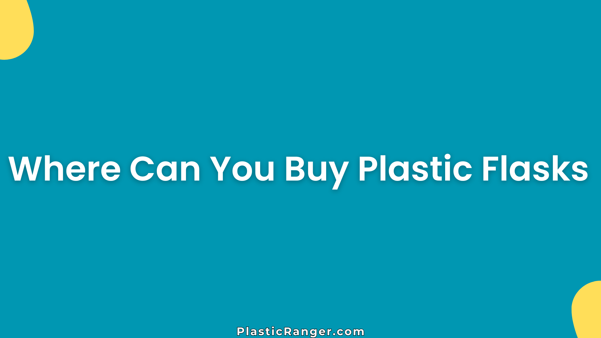 Where Can You Buy Plastic Flasks