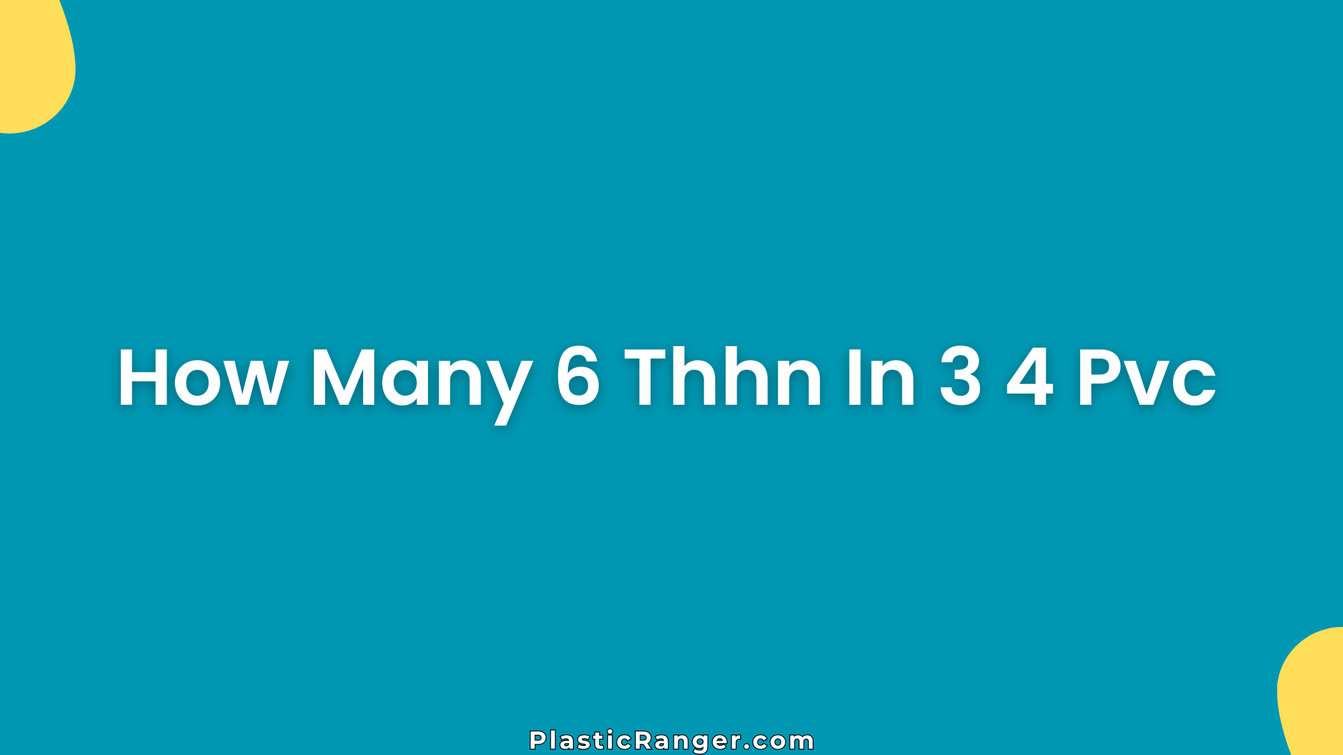 How Many Thhn In Pvc