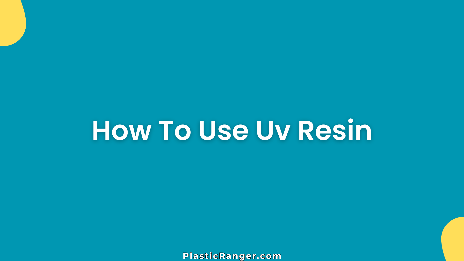 How To Use Uv Resin