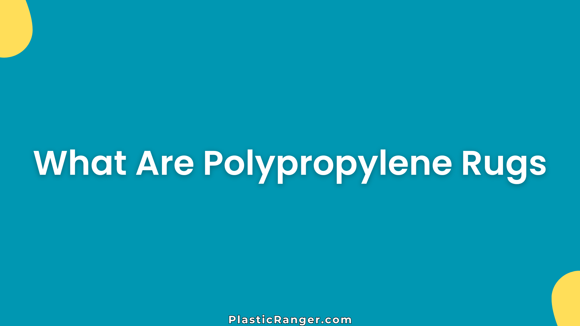 What Are Polypropylene Rugs