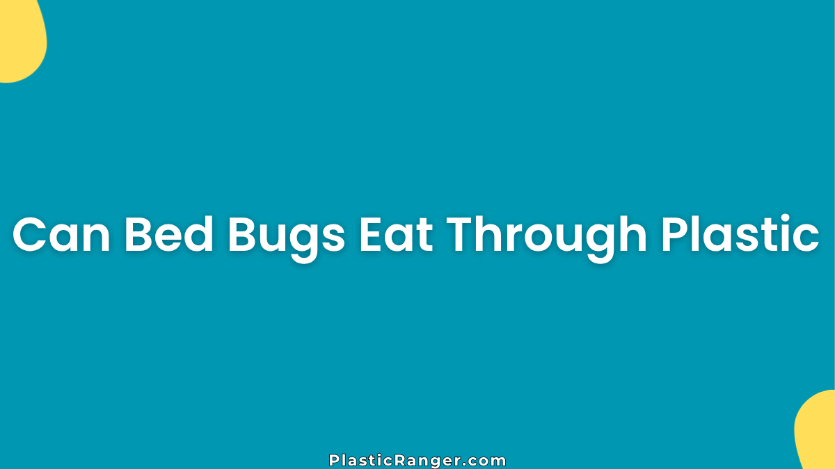 Can Bed Bugs Eat Through Plastic? What You Need to Know